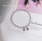 Big brand and the same liangshihuan Bracelet (4m bead version) sterlin