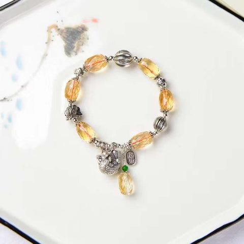 Popular zhaocaiwangyun Topaz natural boutique cut angle full body barr