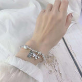 Original S925 Sterling Silver 5mm instant rich Silver Bead Bracelet wo
