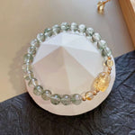Green ghost Topaz lucky fortune, prosperous business and strong cooper