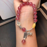 Order explosion 9.5m natural boutique pigeon blood red strawberry crys