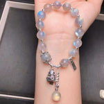 Popular 9.5m natural high-quality grey moonlight bracelets shine at di