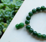 Natural Russian Jasper old bead design single ring bracelet natural sp