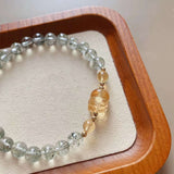 Green ghost Topaz lucky fortune, prosperous business and strong cooper