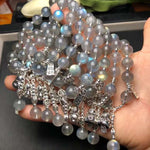 Popular 9.5m natural high-quality grey moonlight bracelets shine at di